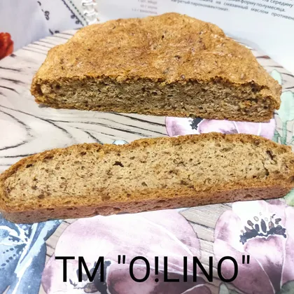 Веган хлеб без глютена и дрожжей из смеси ТМ 'О!LINO'