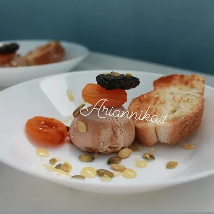 Cicchetti или Чикетти с куриным паштетом и курагой