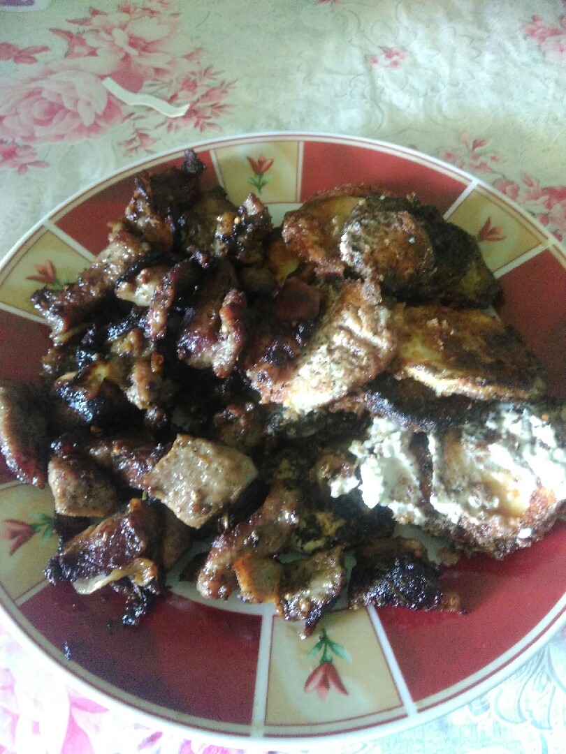 Мясная поджарка