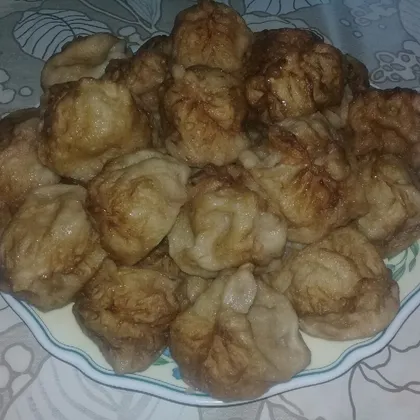 Хошан (жареные манты)😋