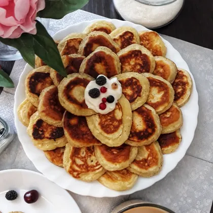 Оладушки с кокосовой стружкой🥞