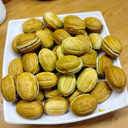 Орешки на сметане