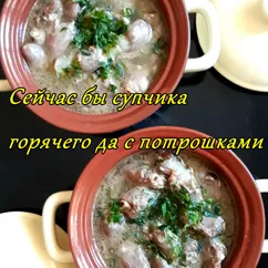 Суп с потрошками 🥣