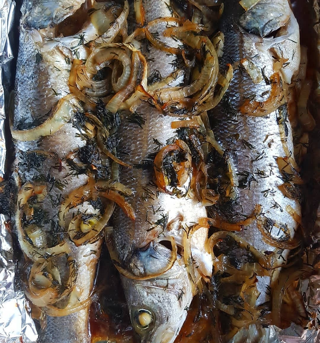 Рыбка Сибас запеченная в духовке🐟