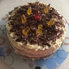 Торт шоколадно-банановый 🍰