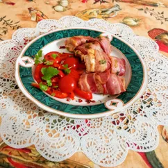 Куриное филе в беконе