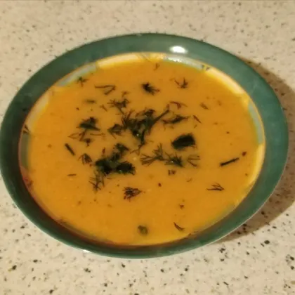 Гороховый суп-пюре на воде