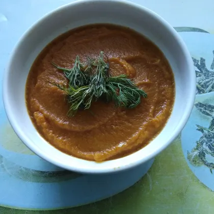 Крем-суп из кабачка и моркови
