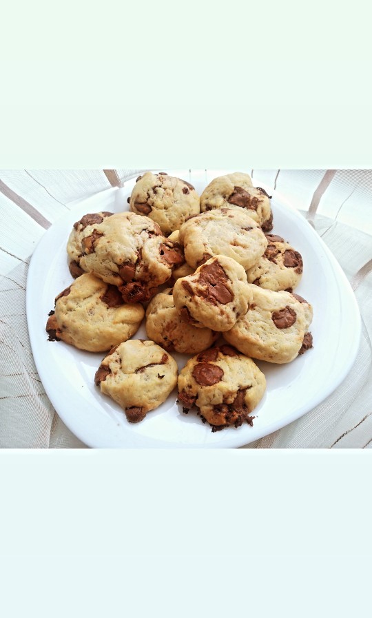 Печенье с шоколадной крошкой 🍪