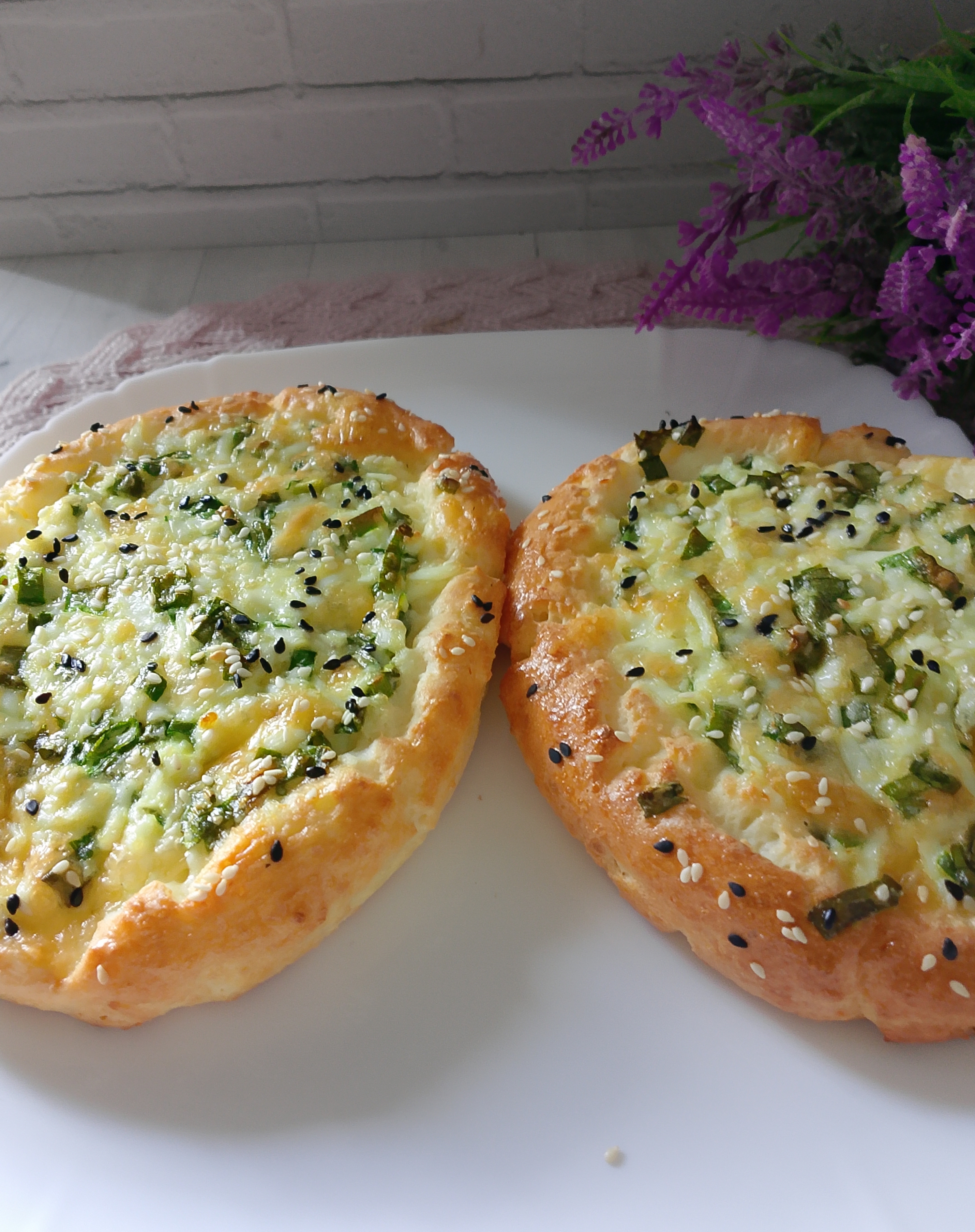 Пп лодочки с яйцом и зелёным луком