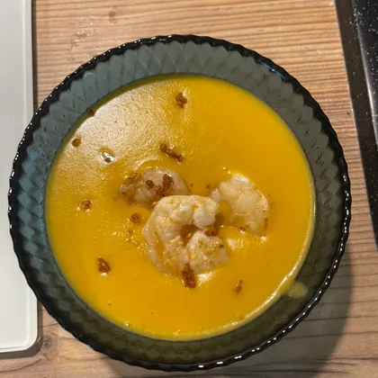 Тыквенный крем-суп том ям