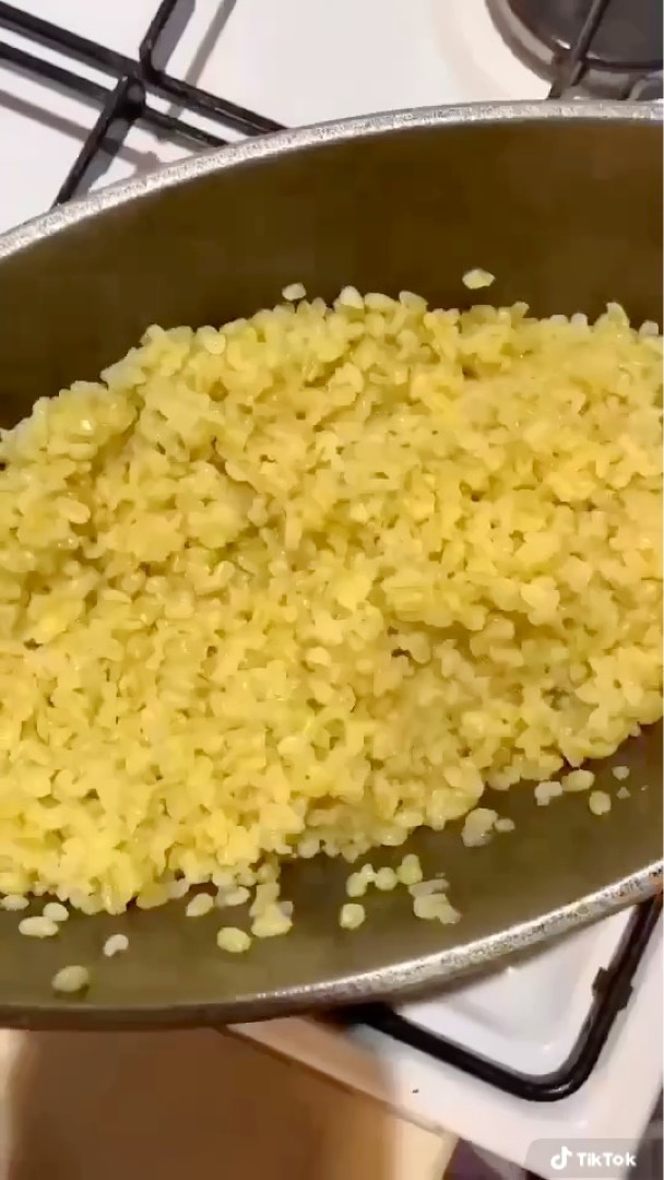 Булгур с луком