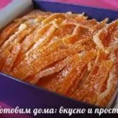 Цукаты из апельсиновых корок