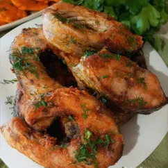 Жареный сазан