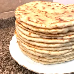 Лепешки на кефире с творогом 🥞