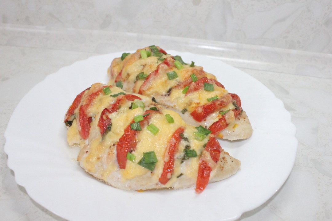 Куриная грудка А-ля Капрезе