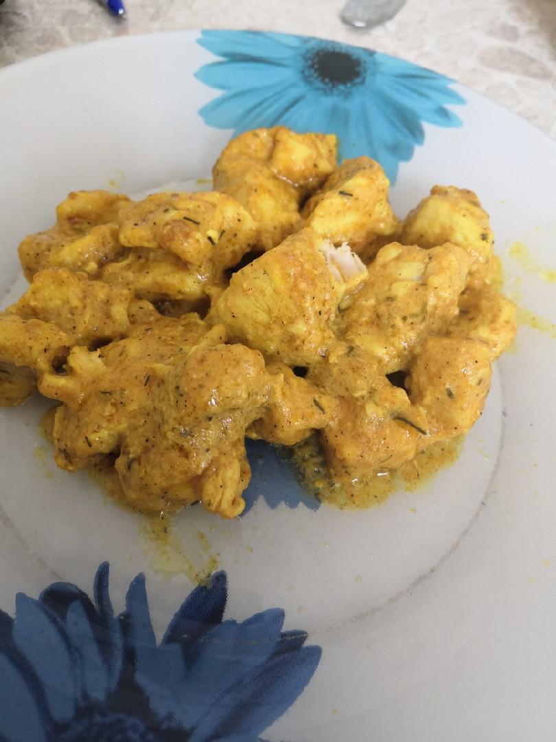 Курочка в специях