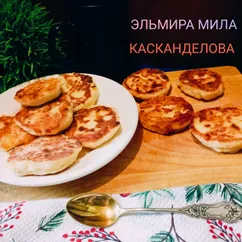 Сырники из творога и творожной массы на сковороде 