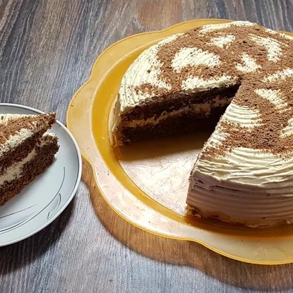 Шоколадно-кофейный торт КофеШок