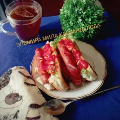 Хот-дог с яйцом