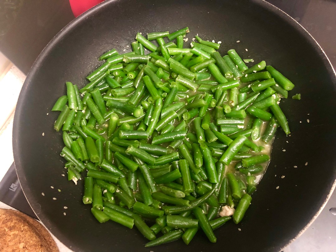 Индейка с зеленой фасолью 🍲