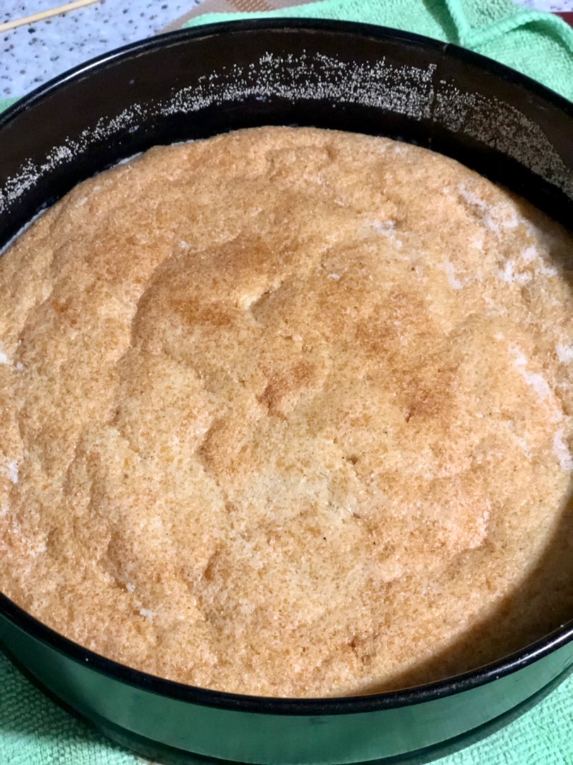 ПП Манник с творожно-банановой прослойкой 🥧