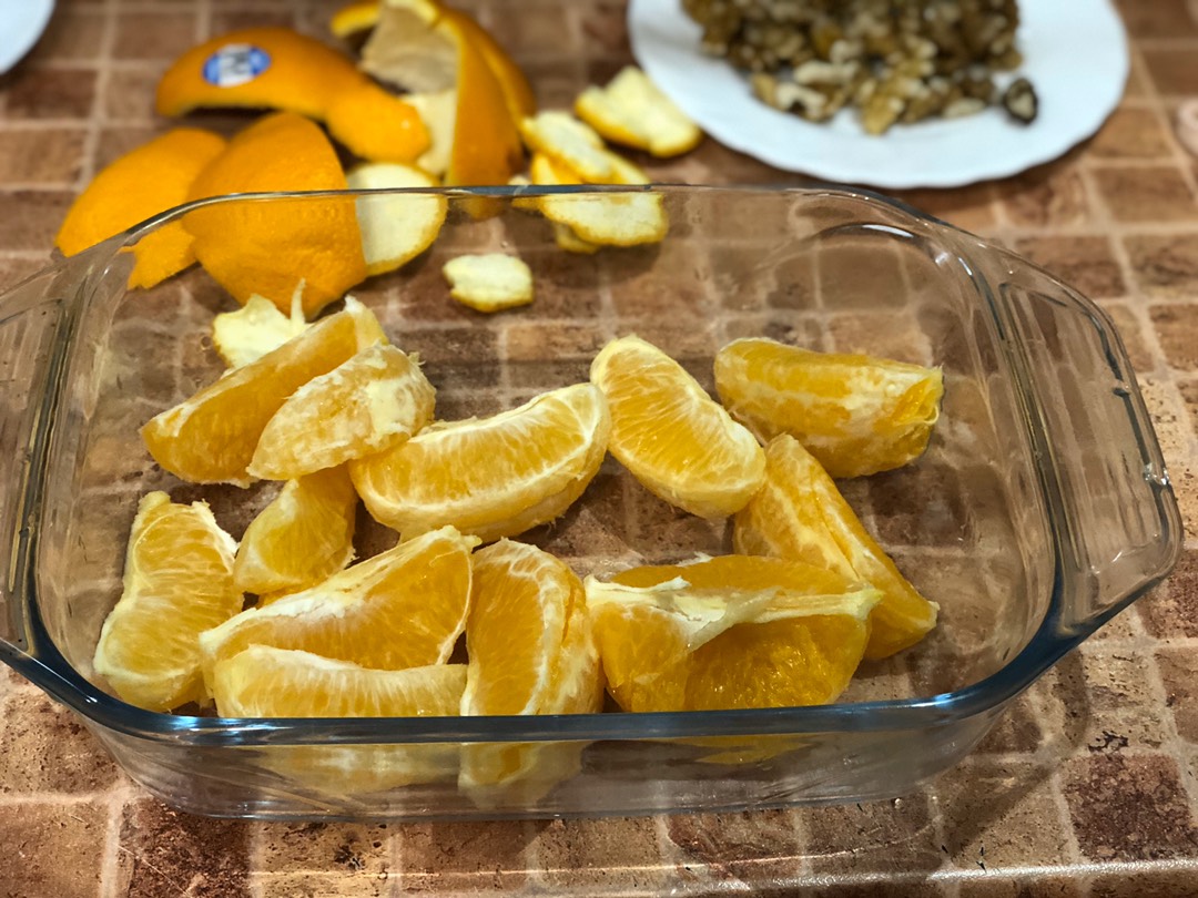 Апельсин в духовке с медом и корицей.Новогодний десерт🎄🎄