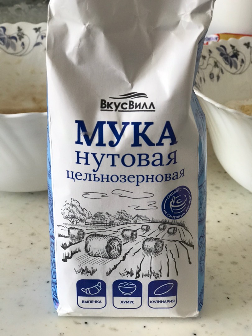 Постное печенье с нутовой мукой