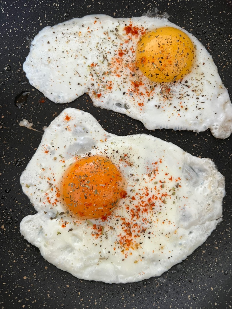 Английский завтрак: пряная яичница с куриными колбасками рецепт с фото  пошаговый от Александра 🫐 - Овкусе.ру