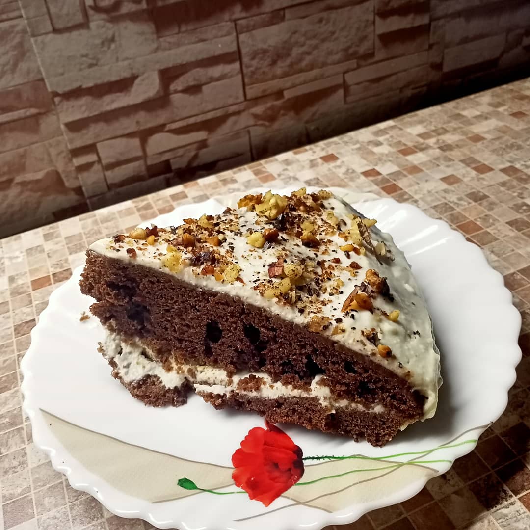 Восхитительный торт “черный лес” ( нем. schwarzwälder kirschtorte)