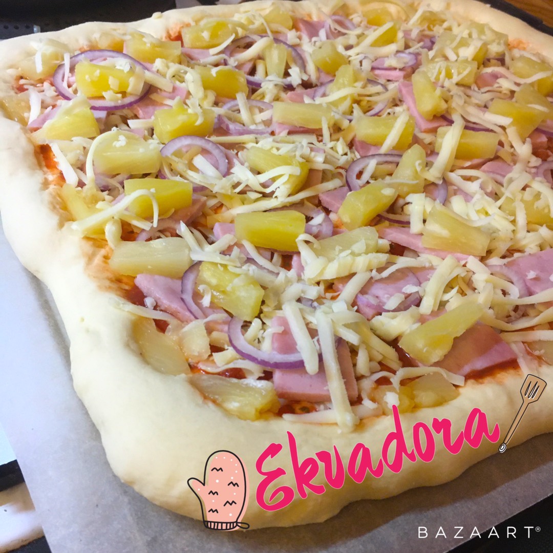 Гавайская пицца 🍕 🍍 рецепт с фото пошаговый от Ekvadora - Овкусе.ру