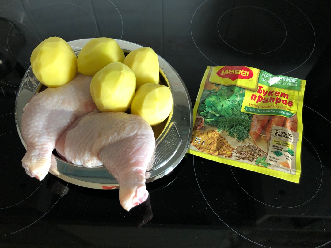 Куриные окорочка в фольге в духовке — рецепт с фото