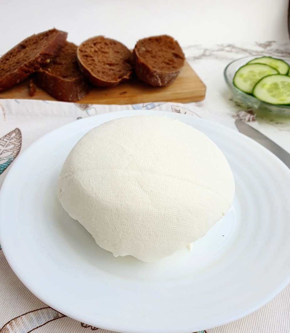 Домашний творожный сыр из замороженного кефира