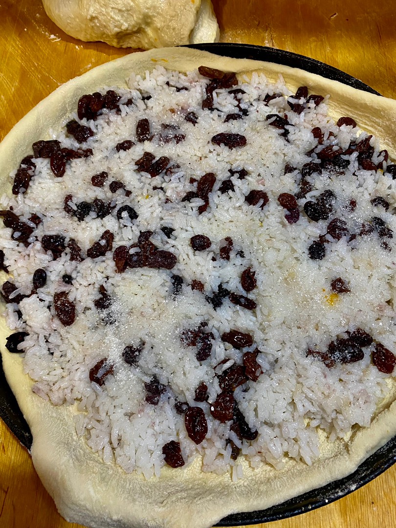 Пирог с рисом, тыквой и изюмом - рецепт автора Эльза Ибрагимова
