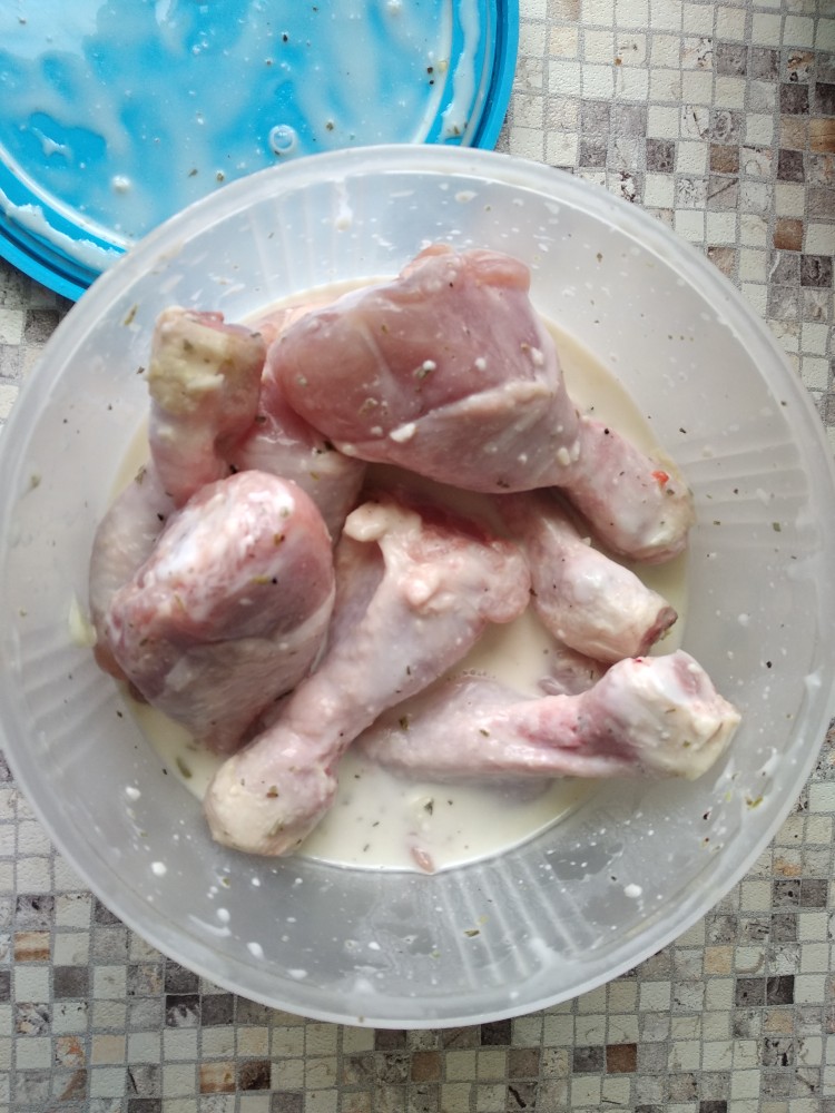 Макароны с курицей в духовке