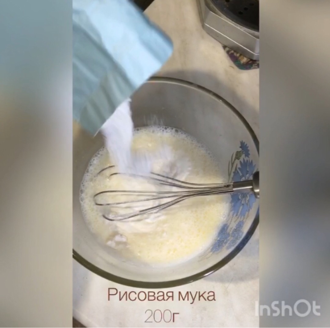 Блинчики на молоке и рисовой муке