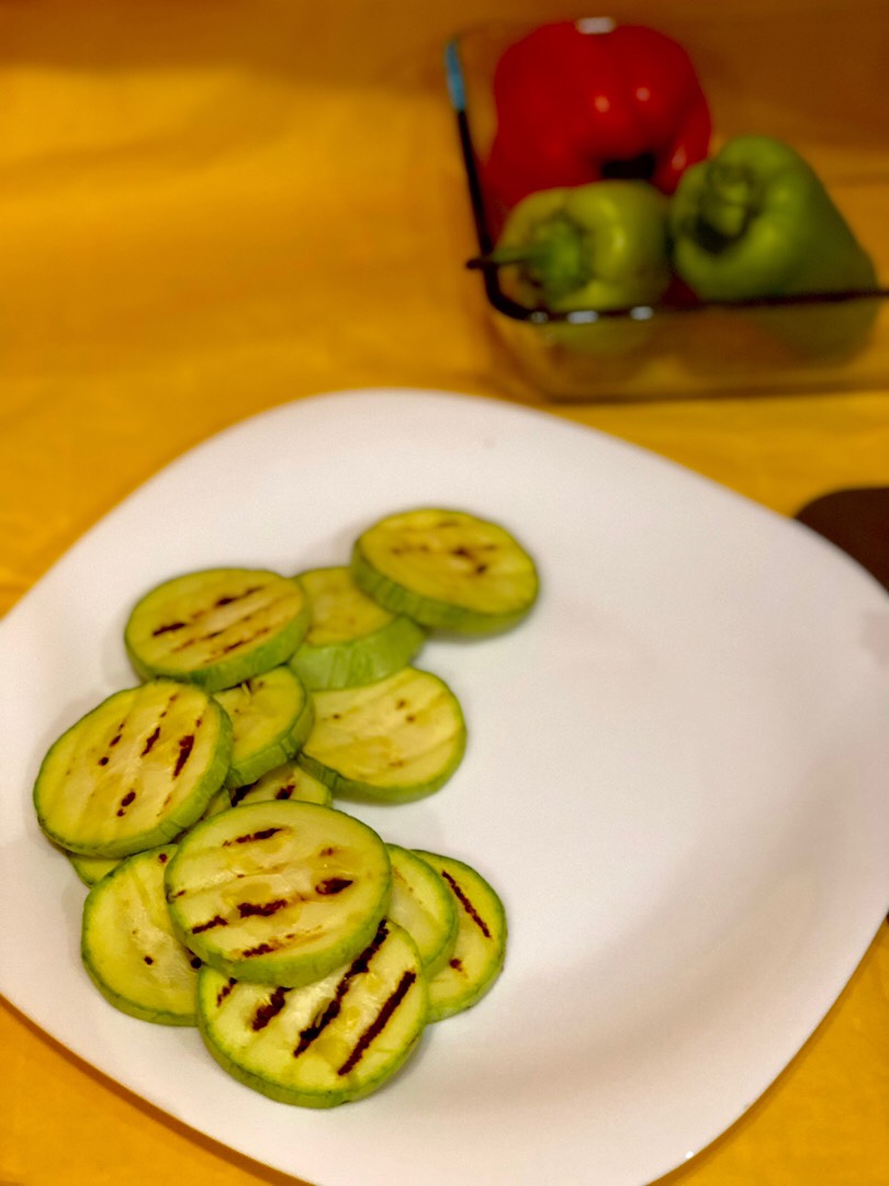 Овощи на сковородке гриль.🥦🌶🍅🍆🥕