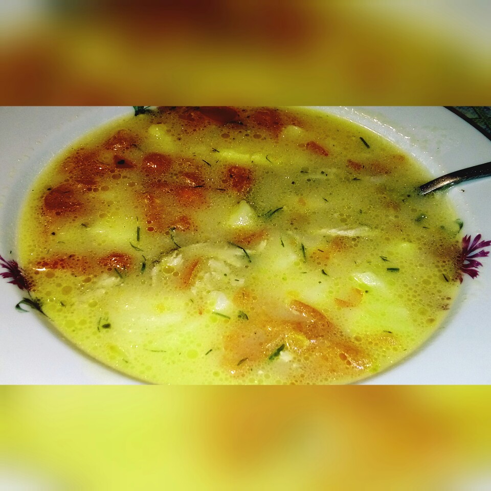 Суп с помидорами и сметаной💕🍲🍴🍛