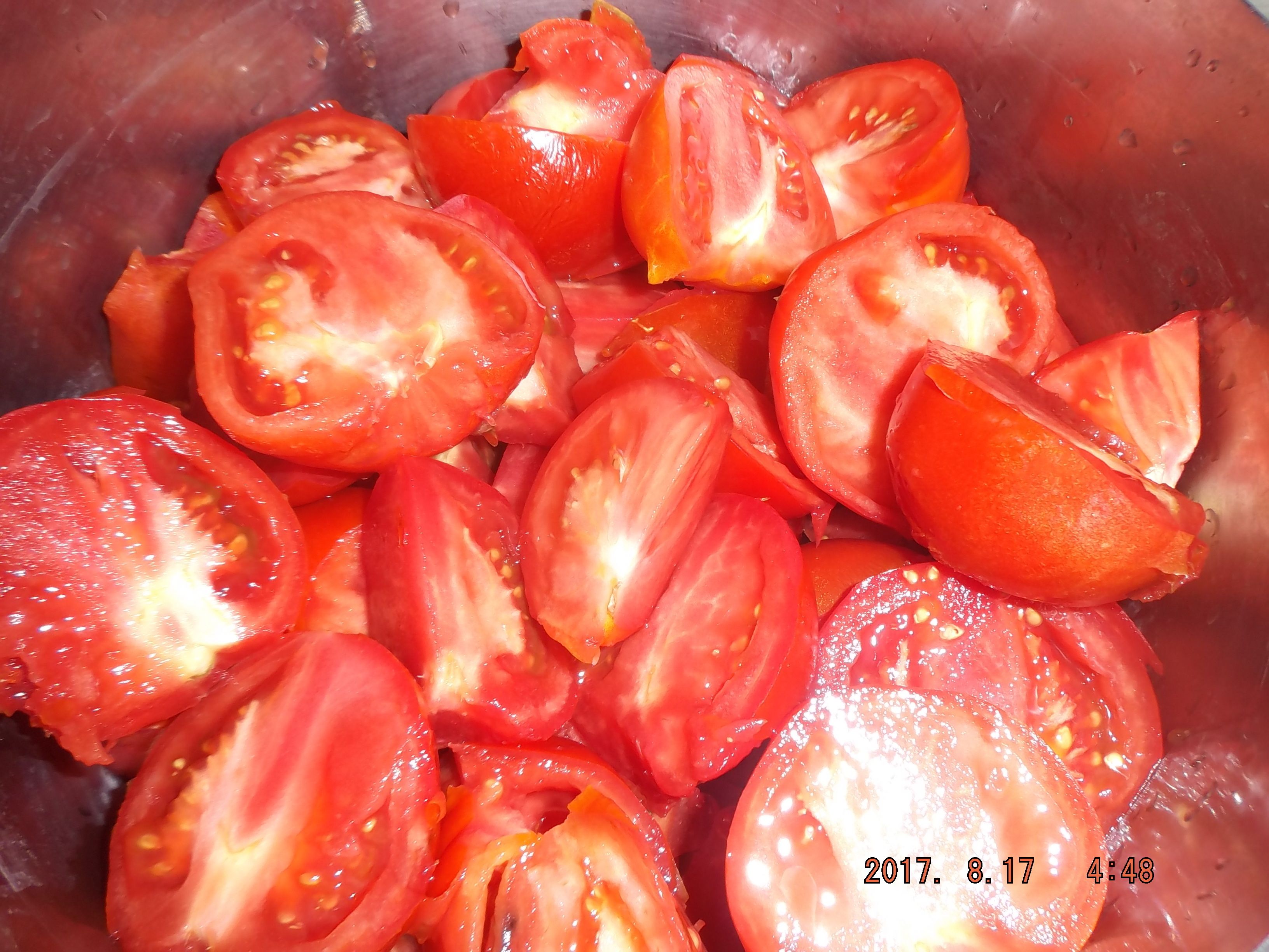 Как я варила томатный сок
