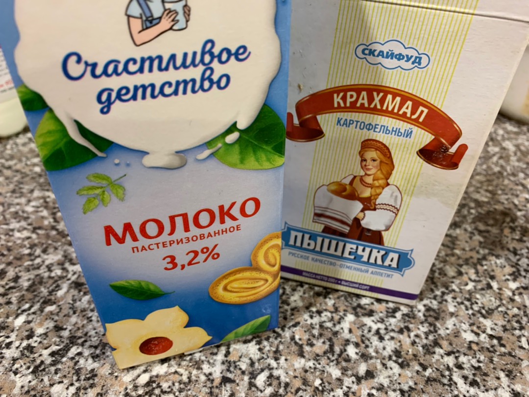 Молочный кисель