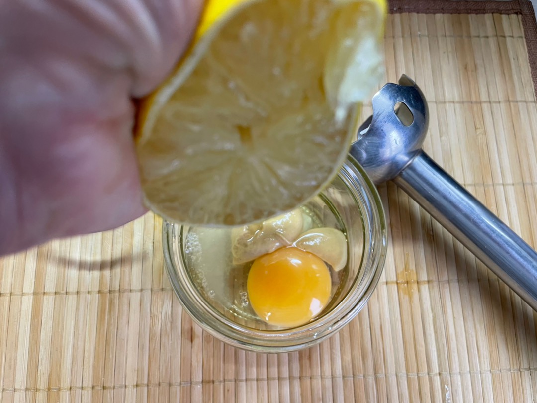 Домашний майонез с лимонным соком🍋