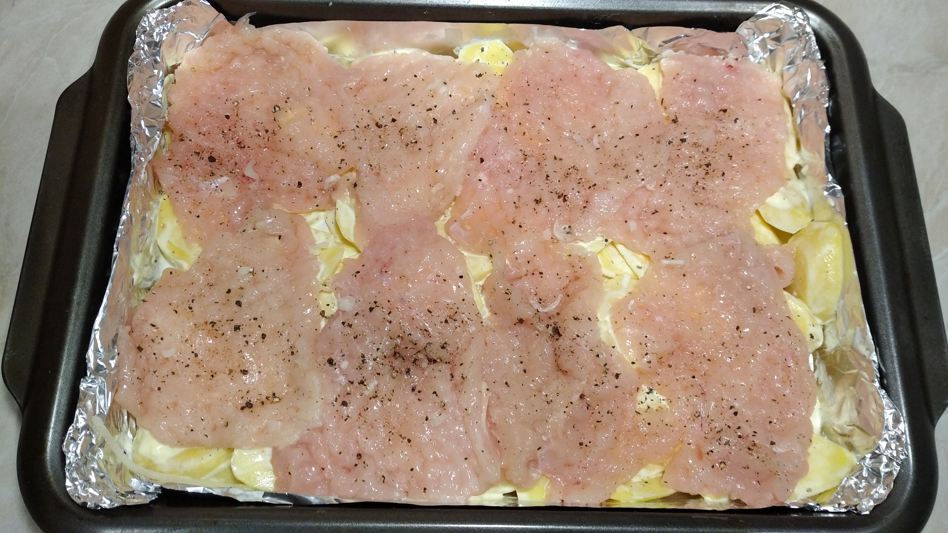 Мясо по-французски из куриного филе – пошаговый рецепт приготовления с фото