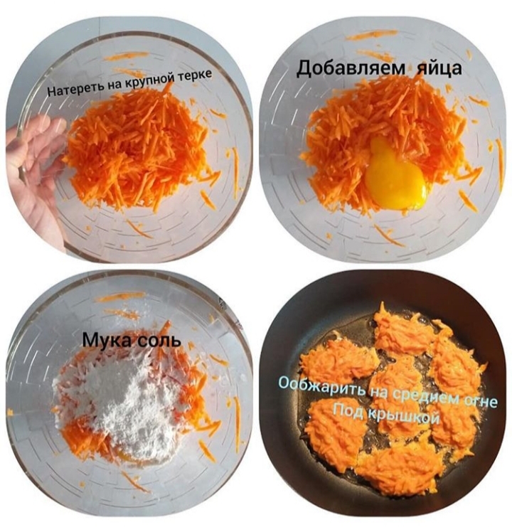 Морковные котлеты - Пошаговый рецепт с фото. Вторые блюда. Блюда из овощей