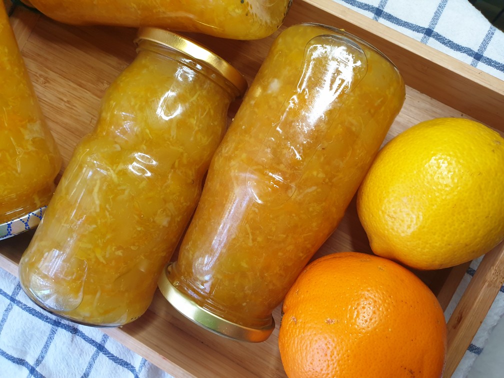 Варенье из кабачков, лимона и апельсина 🍋🍊