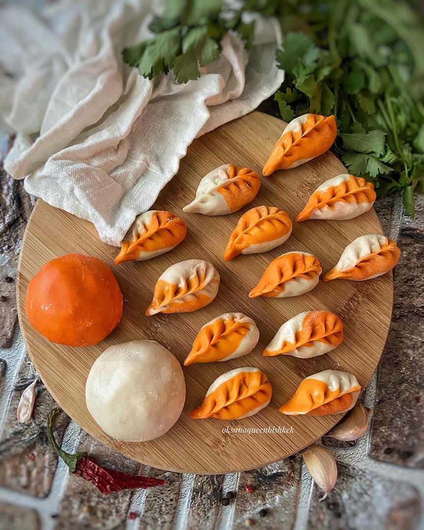 🥟Пельмени из индейки на овощной подушке