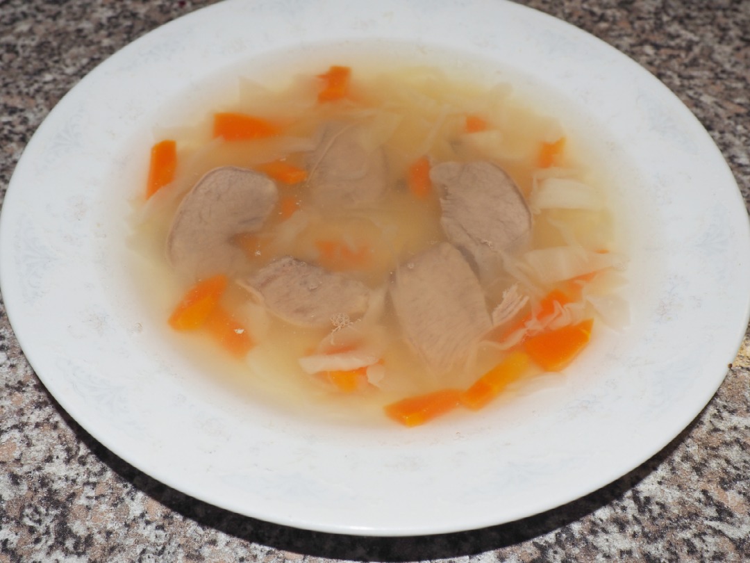 Легкий и полезный суп из индейки для ребенка