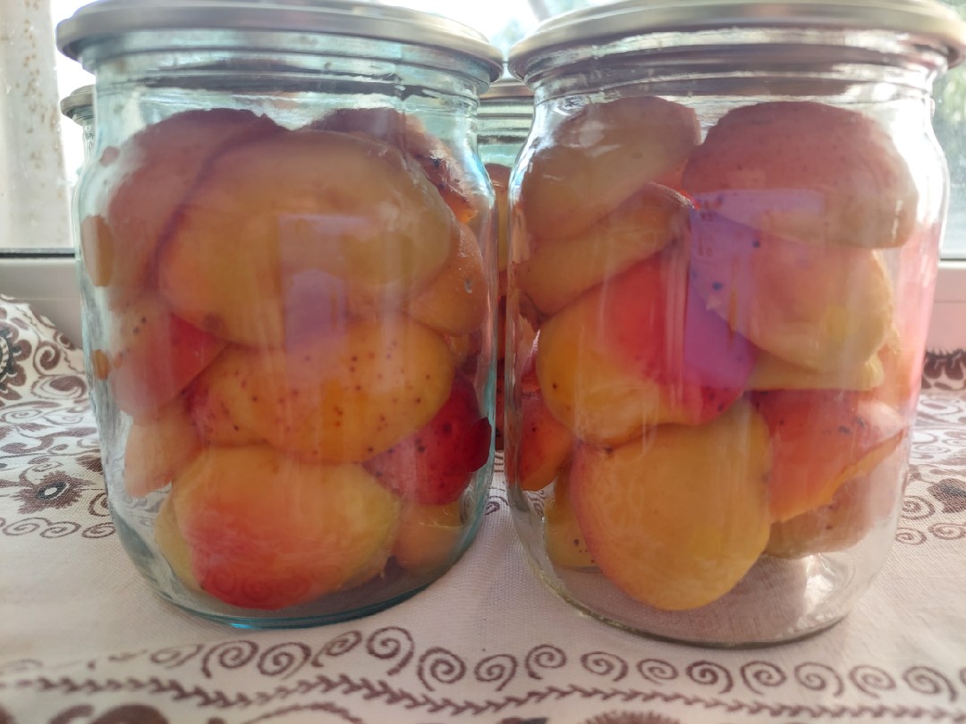 Консервированные абрикосы в сиропе 🍑