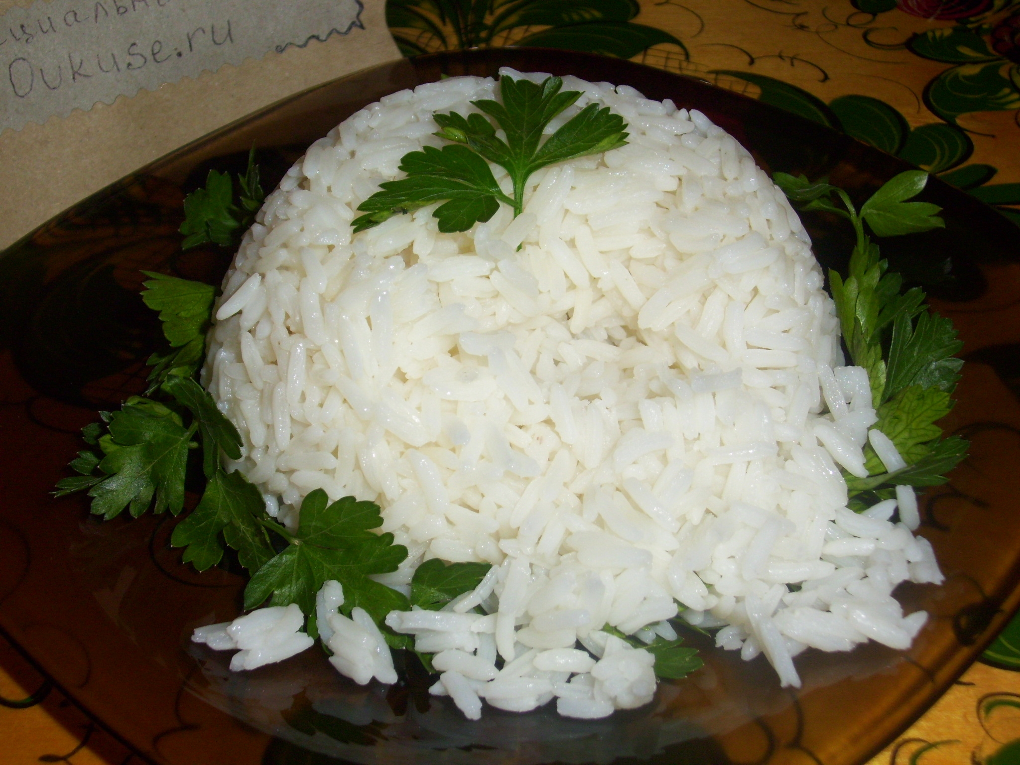 Рассыпчатый рис на гарнир (Pilav)