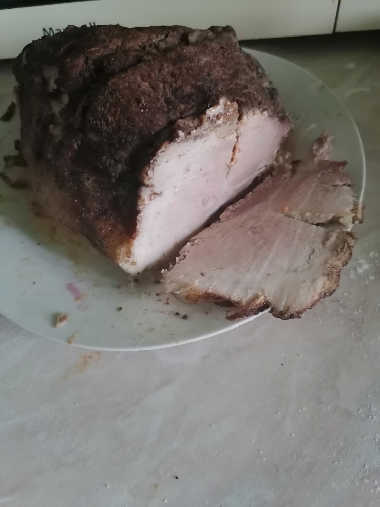 Свинина запеченная в фольге для бутербродов