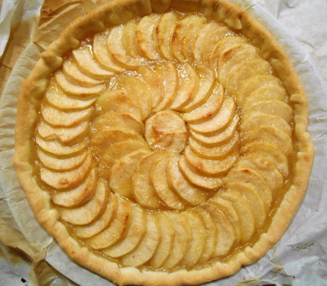 Французский яблочный пирог - Tarte aux pommes